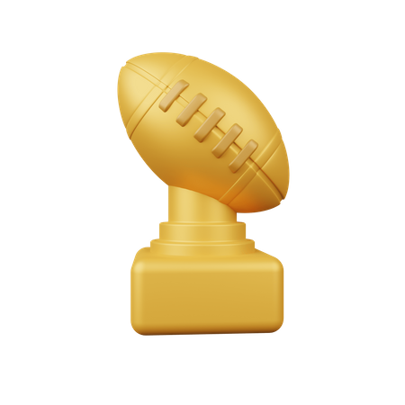 Trophée de football  3D Icon