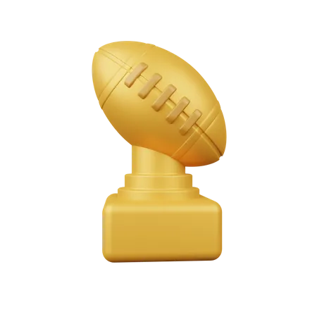 Trophée de football  3D Icon