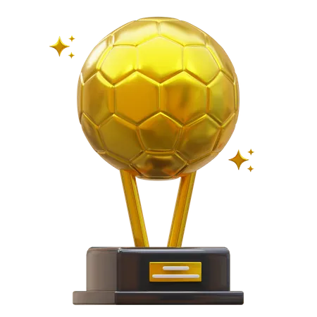 Trophée de football  3D Icon