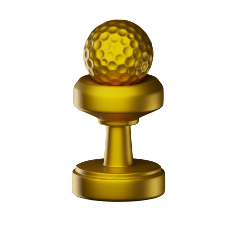 Trophée de golf  3D Icon