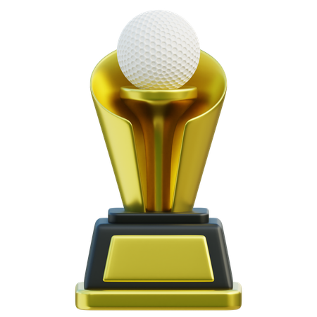 Trophée de golf  3D Icon