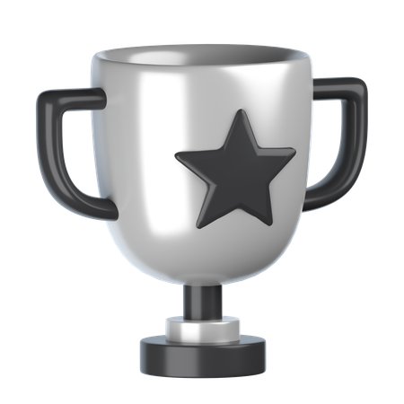 Trophée étoile de jeu  3D Icon