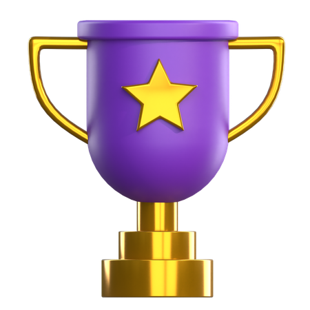 Trophée de récompense  3D Icon