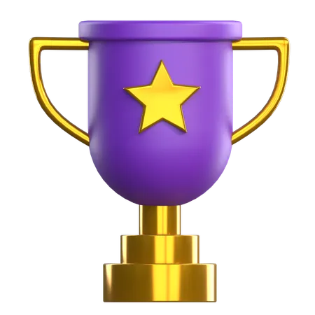 Trophée de récompense  3D Icon