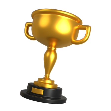 Trophée de récompense  3D Illustration