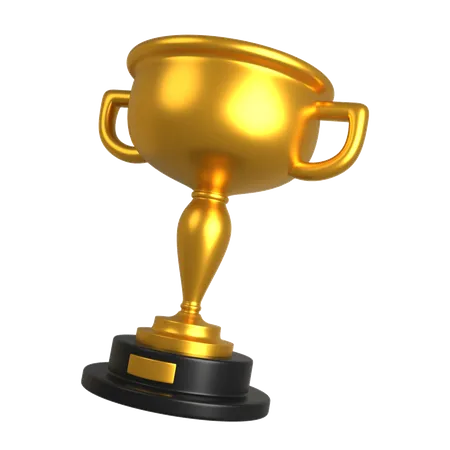 Trophée de récompense  3D Illustration