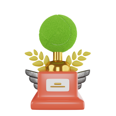 Trophée de tennis  3D Icon