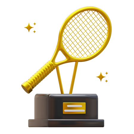 Trophée de tennis  3D Icon