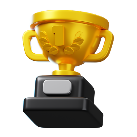 Trophée d'Or  3D Icon