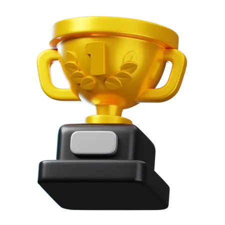 Trophée d'Or  3D Icon