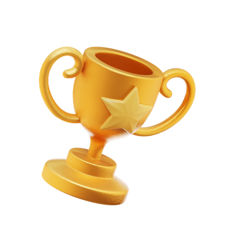 Trophée d'Or  3D Icon