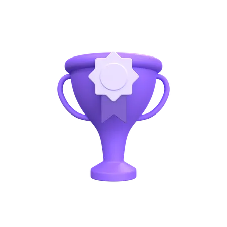 Trophée étoile  3D Icon