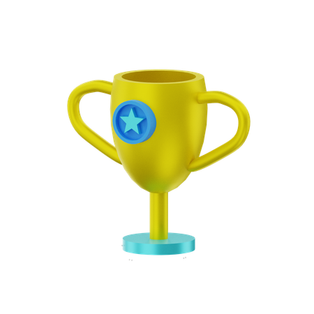 Trophée étoile  3D Icon