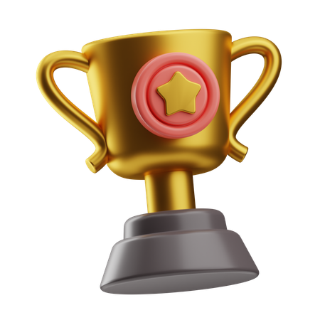 Trophée étoile  3D Icon