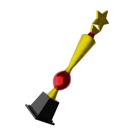 Trophée étoile  3D Icon