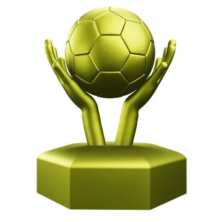 Trophée du meilleur gardien  3D Icon