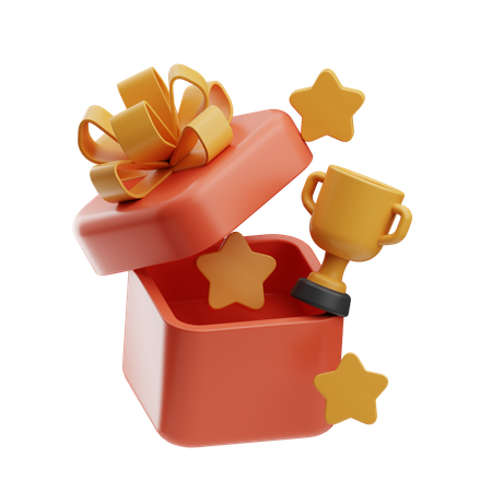 Trophée surprise  3D Icon