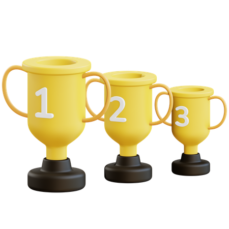 Trophies  3D Icon