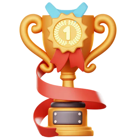 Trophy 1  3D Icon