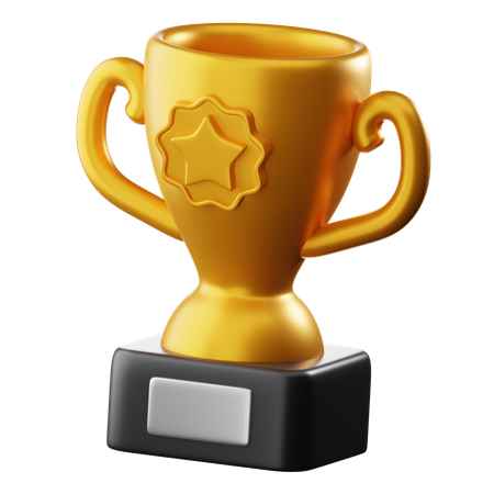 Trophy  3D Icon