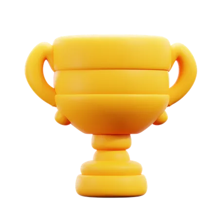 Trophy Award Champion 3D Icon