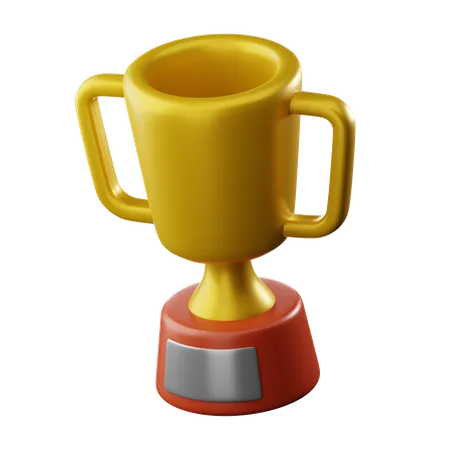 Game Trophy 3 D Icon 3D Icon