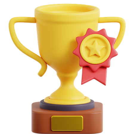 Trophy  3D Icon