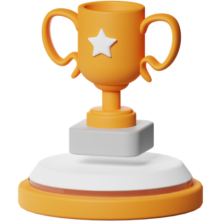 Trophy  3D Icon