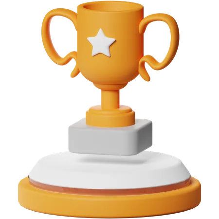 Trophy  3D Icon