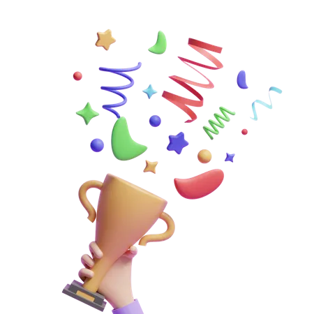 Trophy  3D Icon