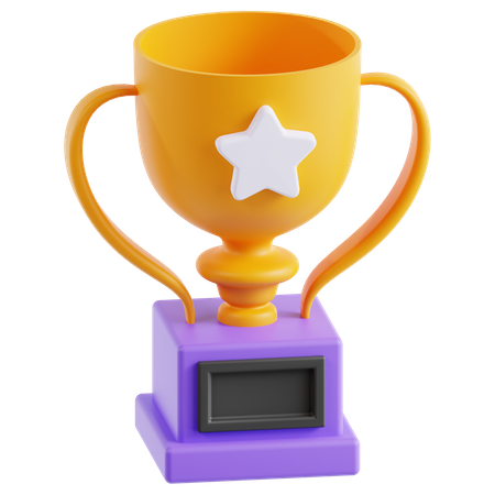 Trophy  3D Icon