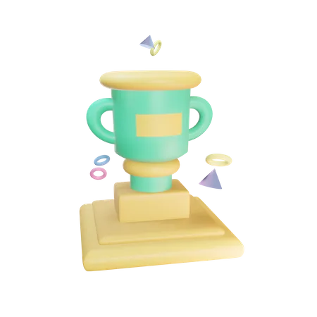 Trophy  3D Icon