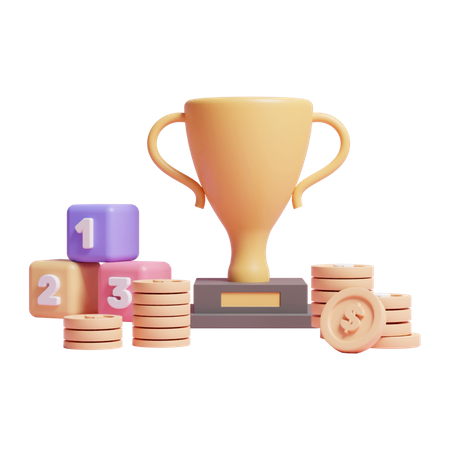 Trophy  3D Icon