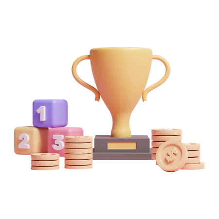 Trophy  3D Icon