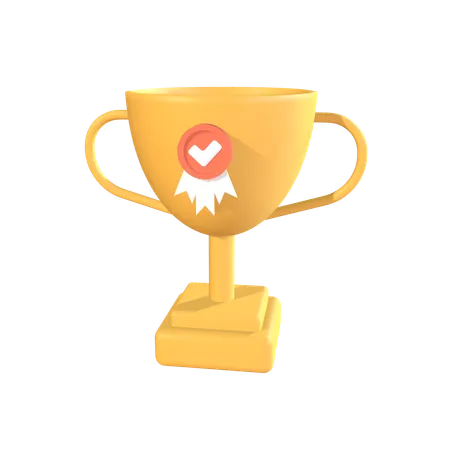 Trophy  3D Icon