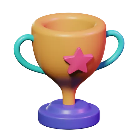 Trophy  3D Icon