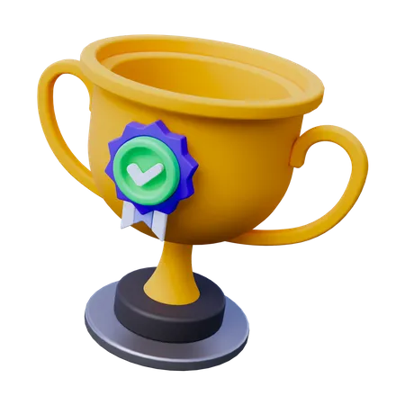 Trophy  3D Icon