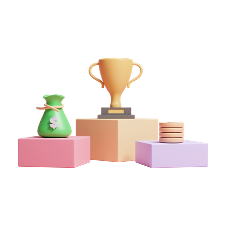 Trophy  3D Icon