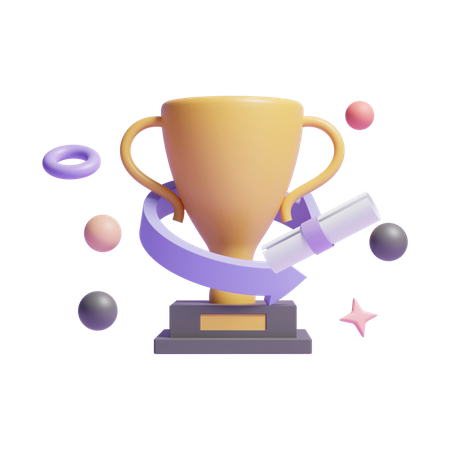 Trophy  3D Icon