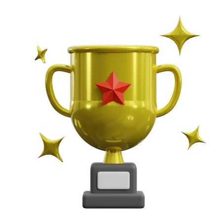 Trophy  3D Icon