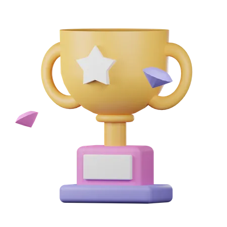 Trophy  3D Icon