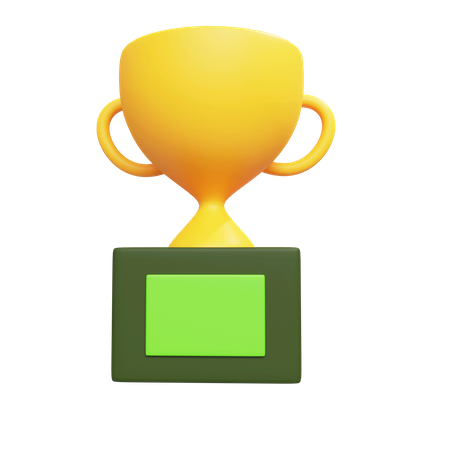 Trophy  3D Icon