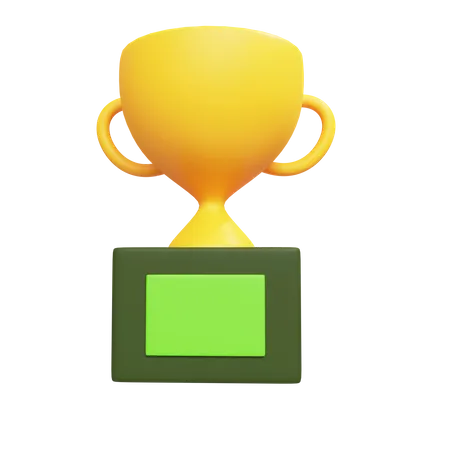 Trophy  3D Icon