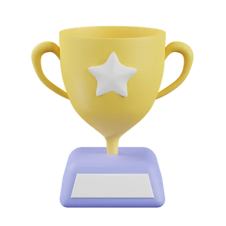 Trophy  3D Icon