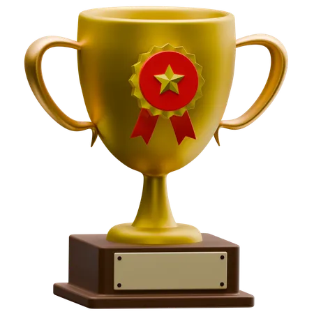 Trophy  3D Icon