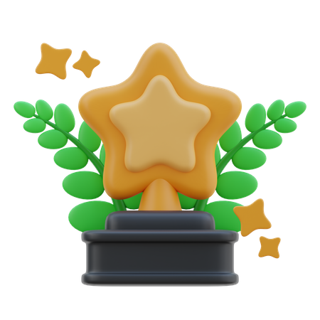 Trophy  3D Icon