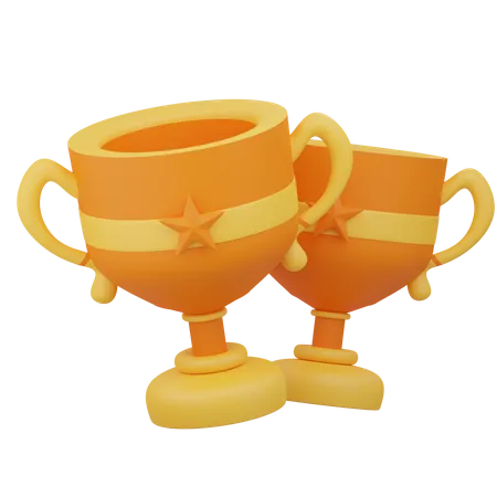 Trophy  3D Icon