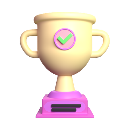 Trophy  3D Icon