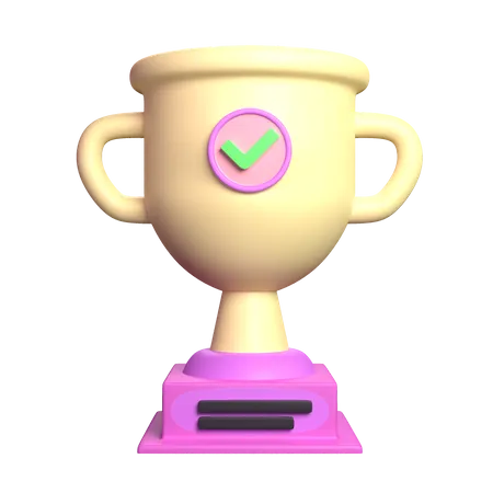 Trophy  3D Icon