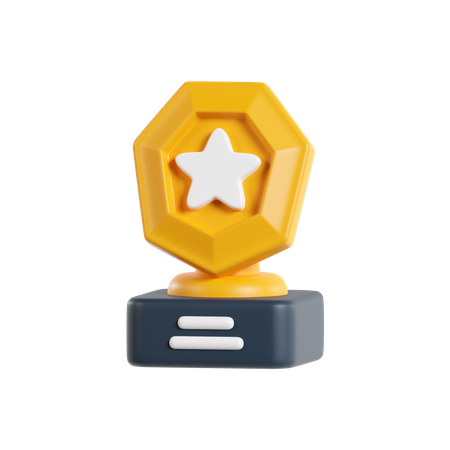 Trophy  3D Icon